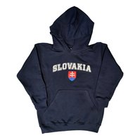 Mikina detská Slovakia kapuca navy